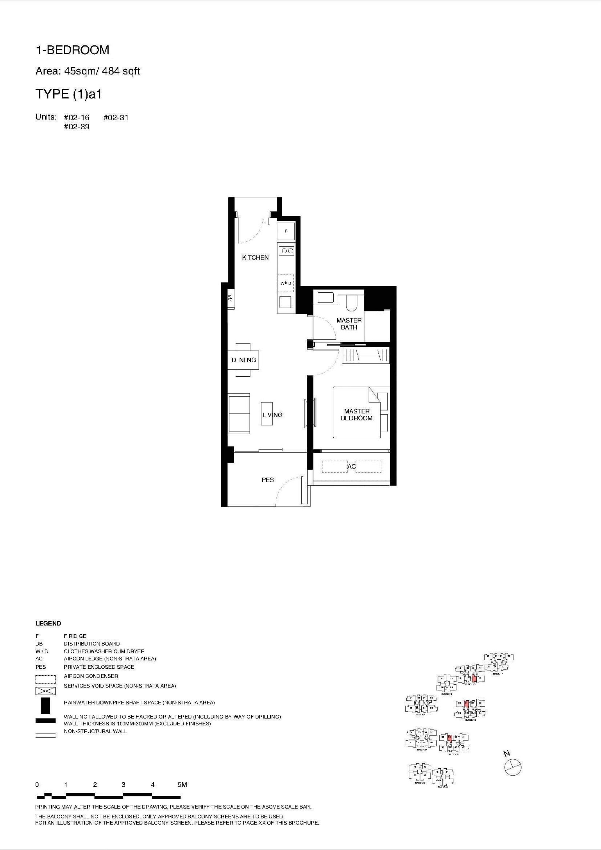 Tengah Garden Residences floorplan